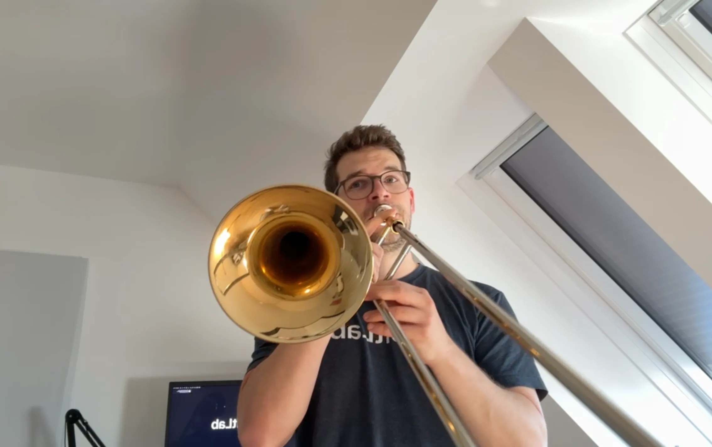Screenshot of farewell call